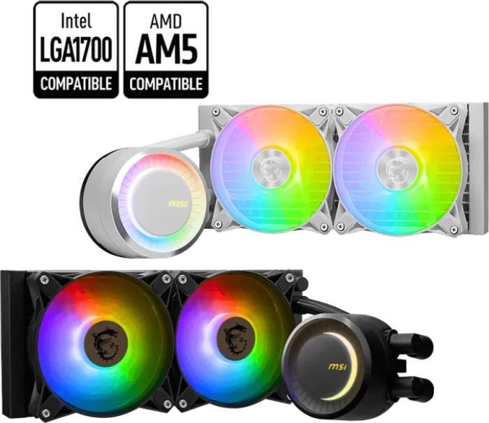 MSI MAG CoreLiquid E240 WHITE, 240mm