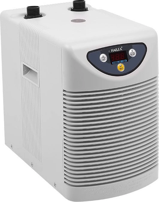 Hailea HC Series 150A Aquarienkühler, Durchlaufkühler mit Kompressor, 50-, weiß