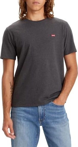 Levi's Original Housemark T-Shirt kurzarm dark charcoal heather (Herren)
