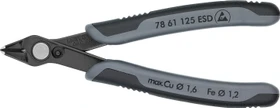 Knipex Electronic Super Knips XL Elektronik-Seitenschneider, 14cm