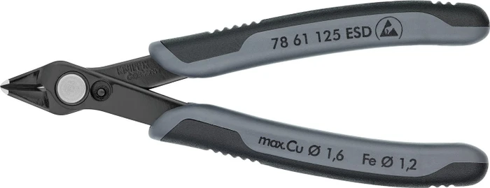 Knipex Electronic Super Knips XL Elektronik-Seitenschneider, 14cm