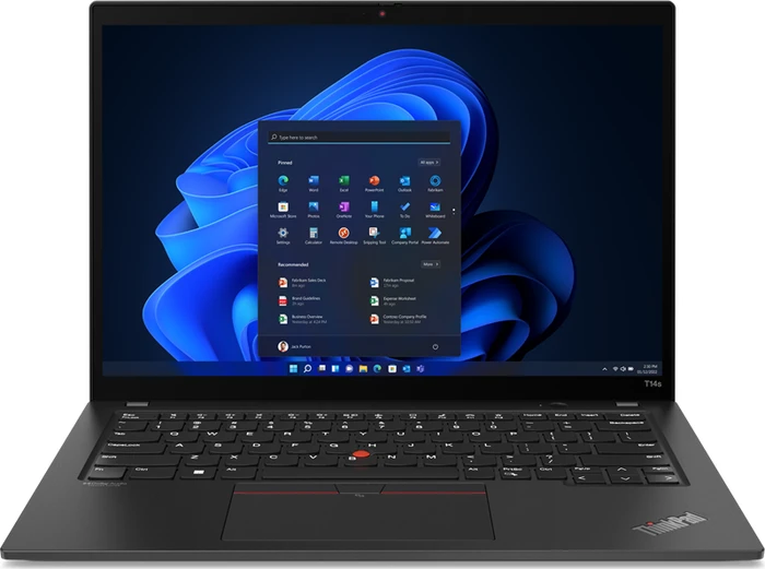 Lenovo ThinkPad T14s G3 (AMD), Thunder Black, Ryzen 7 PRO 6850U, 32GB RAM, 1TB SSD, LTE, DE