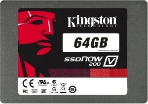 Kingston SSDNow V200 - Notebook Upgrade Kit 64GB, 2.5" / SATA 6Gb/s
