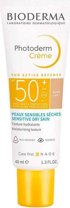 Bioderma Photoderm Sonnencreme sensitive hell getönt LSF50+, 40ml
