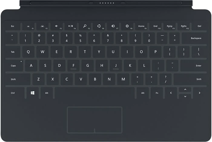 Microsoft Surface Touch Cover 2, schwarz, DE