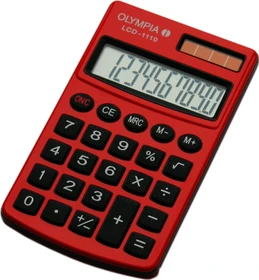 Olympia LCD 1110, rot