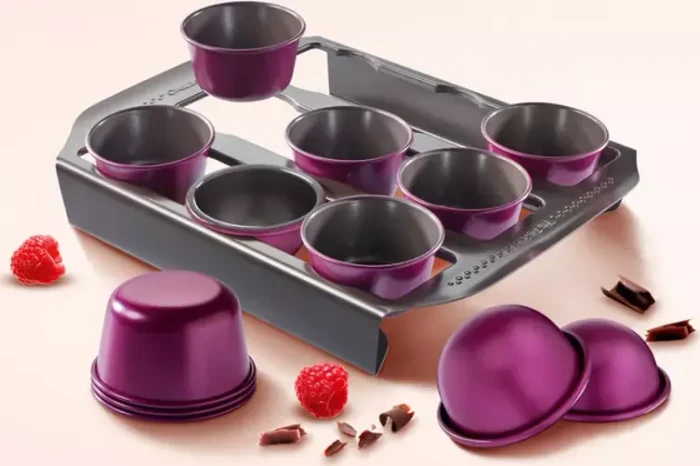 Tefal J30693 Creabake Dome Backform-Set, 3 Stück