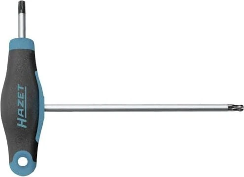 Hazet 829KKT-T10 T-Griff Torx Schraubendreher, T10x80mm