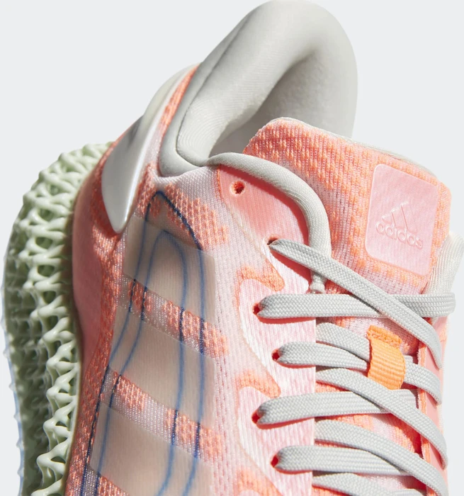 adidas 4D Run 1.0 cloud white/signal coral