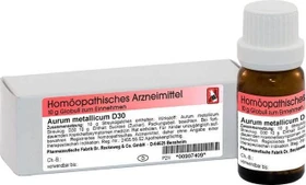 Dr.Reckeweg Aurum metallicum D30 Globuli, 10g