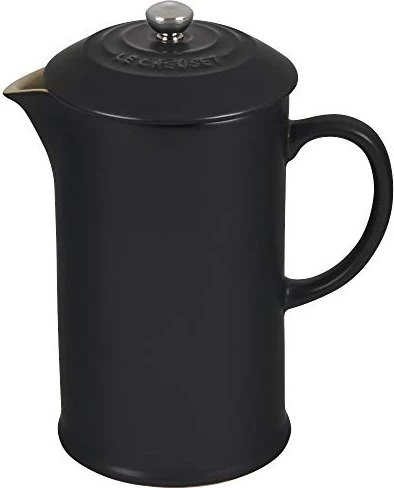 Le Creuset Kaffeebereiter schwarz matt