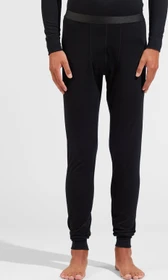 Odlo Natural Merino 200 Tights Hose lang schwarz (Herren)