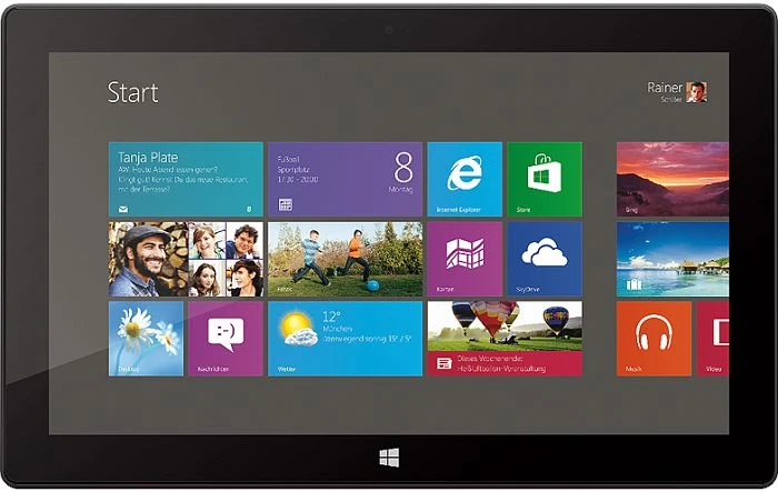 Microsoft Surface RT, Tegra 3 T30L, 2GB RAM, 64GB