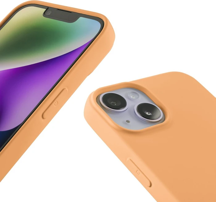 Hama Handyhülle Fantastic Feel für Apple iPhone 14 orange