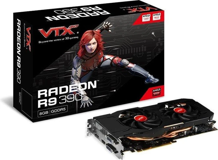 VTX3D Radeon R9 390, 8GB GDDR5, 2x DVI, HDMI, DP