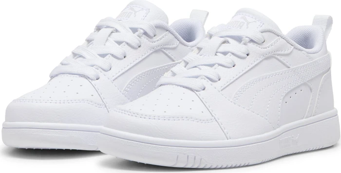 Puma Rebound V6 Lo puma white/cool light gray (Junior)