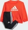 adidas Badge of Sport Trainingsanzug bright red/white (Junior) Vorschaubild