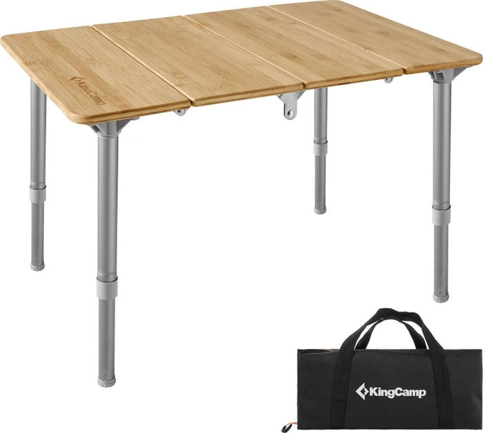 KingCamp Bamboo XS 60x40x40cm Campingtisch