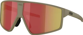 Bliz P002 matte camo green/revo red