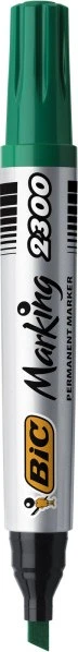 BIC Marking 2300 ECOlutions Permanentmarker Keilspitze 3.7-5.5mm grün