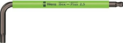 Wera 950 SPKS Multicolour Innensechskant Winkelschlüssel, 2.5x63mm
