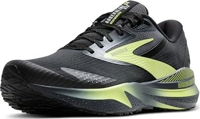 Brooks Adrenaline GTS 24 Weatherized black/ebony/new yellow (Herren)