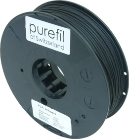 Purefil PLA, tiefschwarz, Spule, 1.75mm, 350g
