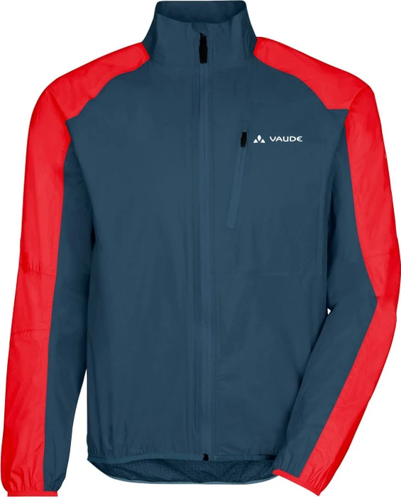 Vaude Drop III Fahrradjacke baltic/mars red (Herren)