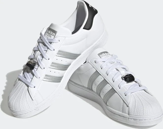 adidas Superstar cloud white/silver metallic/core black (Damen)