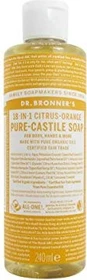 Dr. Bronner 18-in-1 Naturseife Zitrus-Orange, 240ml