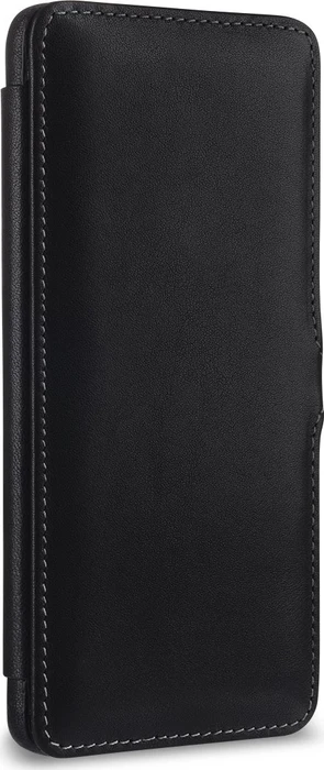 Stilgut Book Type Leather Case Clip Nappa für Samsung Galaxy A51 schwarz