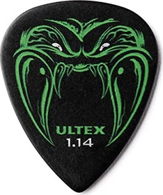 Dunlop Ultex Hetfield's Black Fang Pick, 1.14mm, 6-Pack