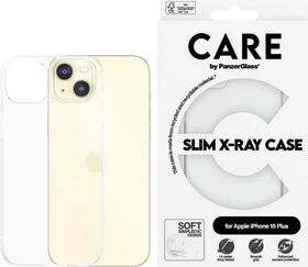 PanzerGlass Care Fashionable Case Transparent X-Ray Soft Basic für Apple iPhone 15 Plus