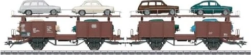 Märklin - Spur H0 Güterwagen - Autotransportwagen Laaes