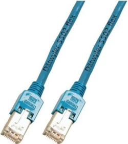EFB Elektronik TM11 Dätwyler Uninet Patchkabel, Cat5e, S/UTP, RJ-45/RJ-45, 1.5m, blau