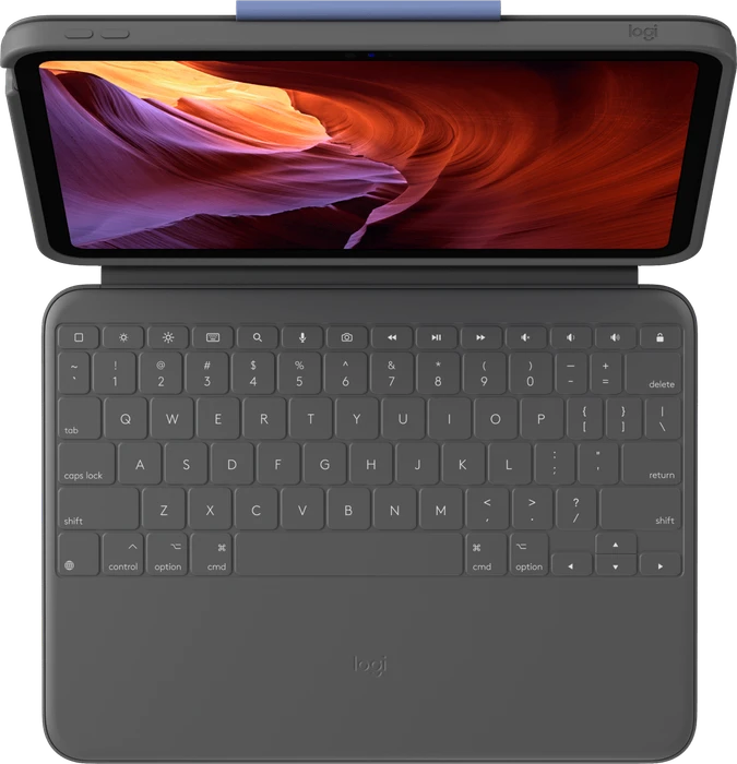 Logitech Rugged Folio für iPad 10, grau, DE