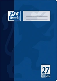 Oxford Schulheft, A4, Lineatur 27, dunkelblau, 32 Blatt