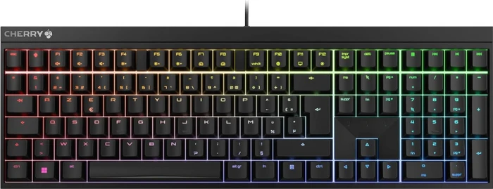 Cherry MX 2.0 S, schwarz, LEDs RGB, MX2A RGB RED, USB, FR