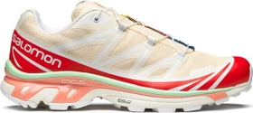 Salomon XT-6 shortbread/poppy red/green ash