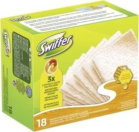 Swiffer Holz & Parkett Wischtücher Nachfüllpack, 18 Stück