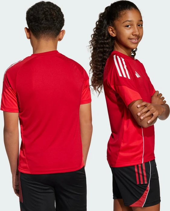 adidas Tiro 25 Competition Trikot kurzarm team power red 2/pure ruby (Junior)