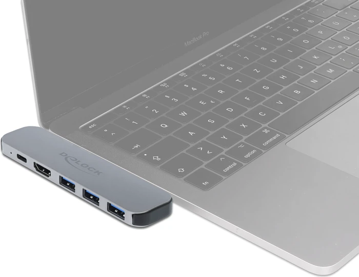 DeLOCK Dockingstation für MacBook Dual HDMI, 2x Thunderbolt 3 [Stecker]