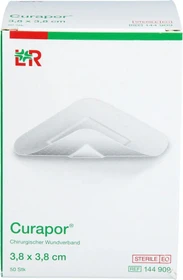 Lohmann & Rauscher Curapor Wundverband steril chirurgisch, 3.8 x 3.8cm, 50 Stück