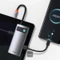 Baseus Metal Gleam 4-in-1 Hub, USB-C 3.0 [Stecker] Vorschaubild