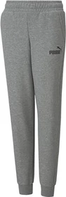 Puma Essentials Logo Trainingshose lang medium grey heather (Junior)