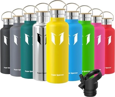 Super Sparrow To Go Isolierflasche 750ml lemon