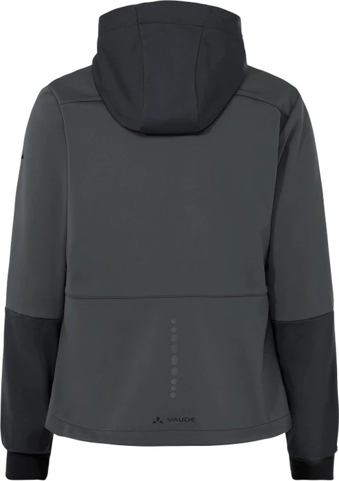 Vaude Qimsa Hooded Softshell Fahrradjacke graphite (Damen)