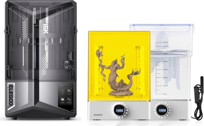 Elegoo Saturn 4 Ultra 16K Bundle (Bundle bestehend aus Saturn 4 Ultra 16K & Mercury XS Bundle von Elegoo)