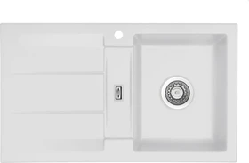 systemceram Genea 87 Einbau Becken reversibel satin
