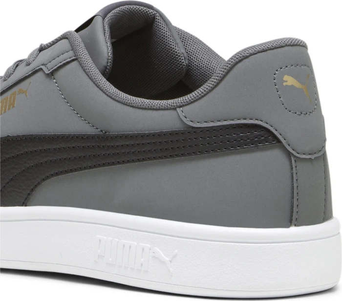 Puma Smash 3.0 Buck Sneakers cool dark grey/puma black/puma gold/puma white (Damen)